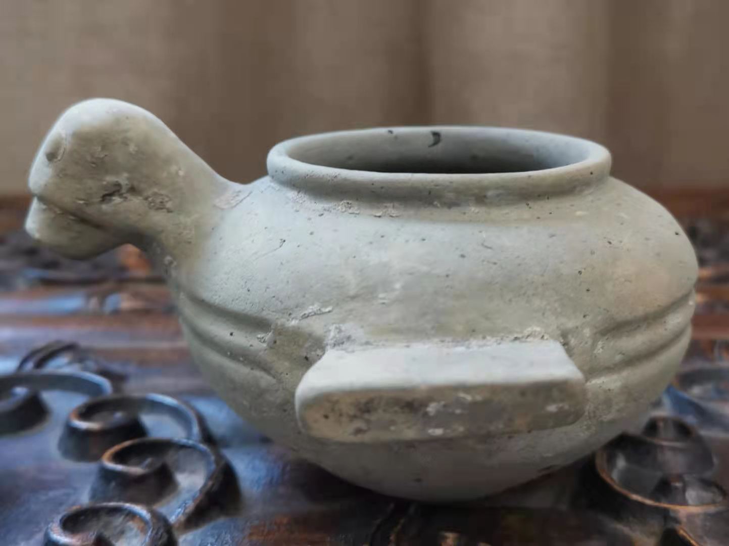 16号汉代时期：鸟型水器